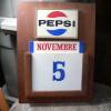 beau calendrier pepsi vintage très rare # 10617.1 