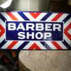 Enseigne barber shop antique # 10973.2