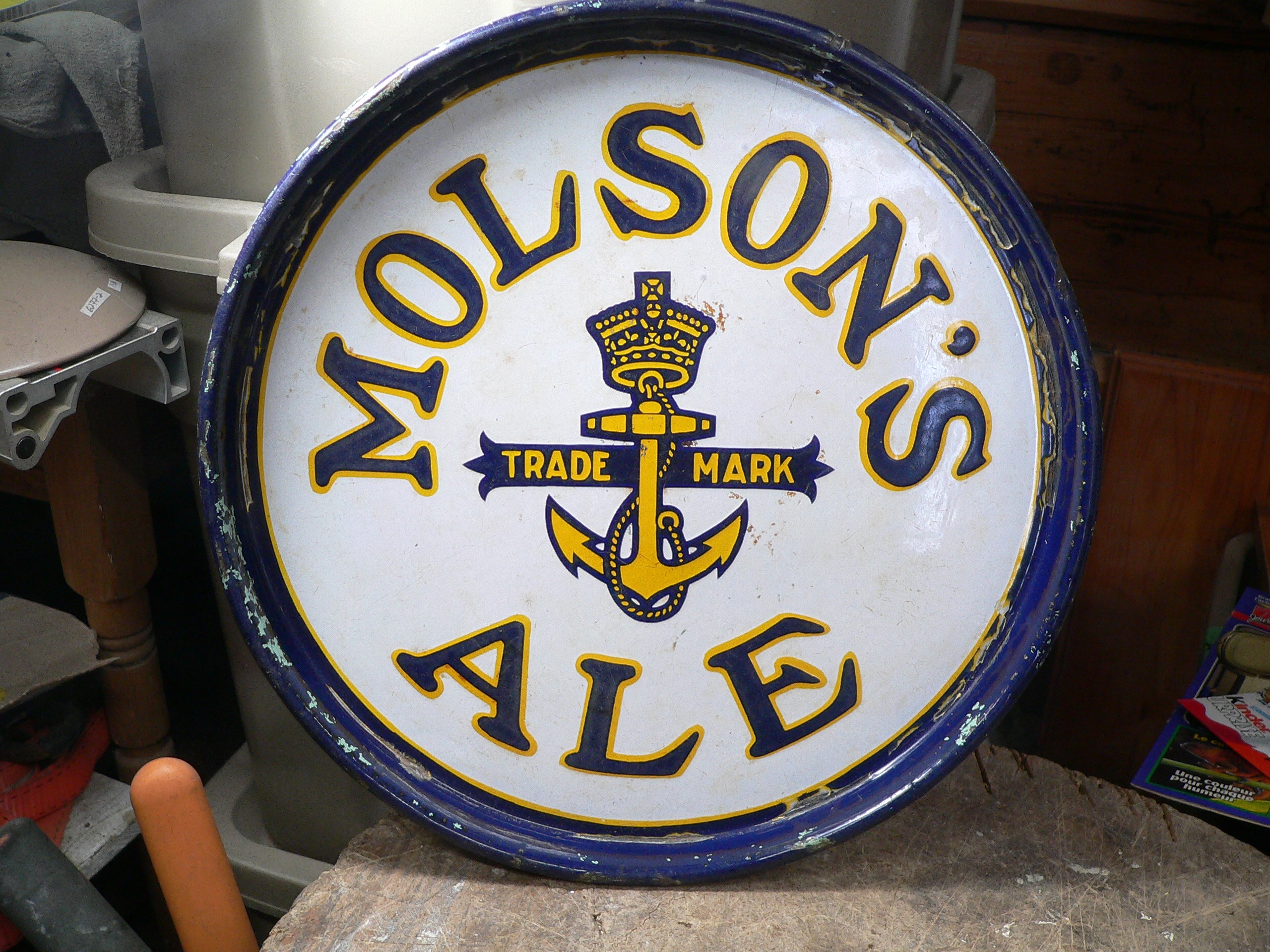 Cabaret antique molson's ale # 10976.2