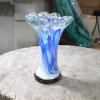 Vase vintage en verre soufflée # 11059.2
