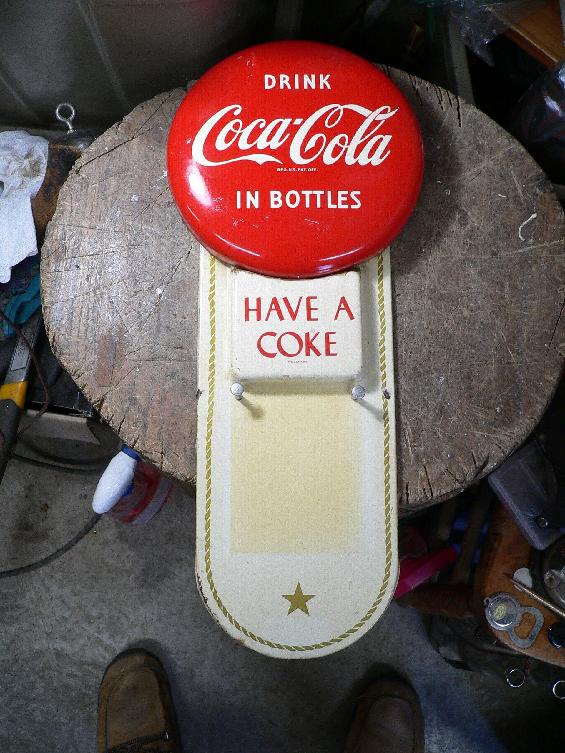 Calendrier coca cola antique # 11874