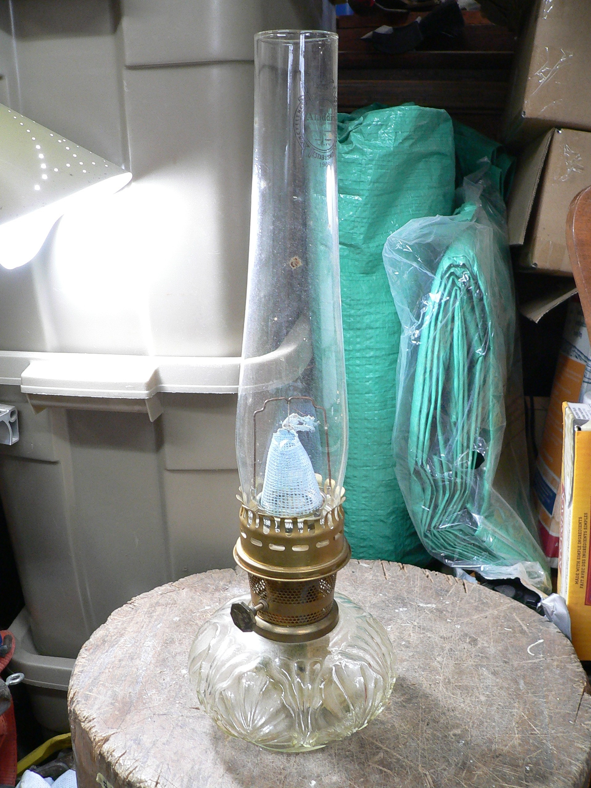 Lampe a l'huile Aladdin # 12087.3
