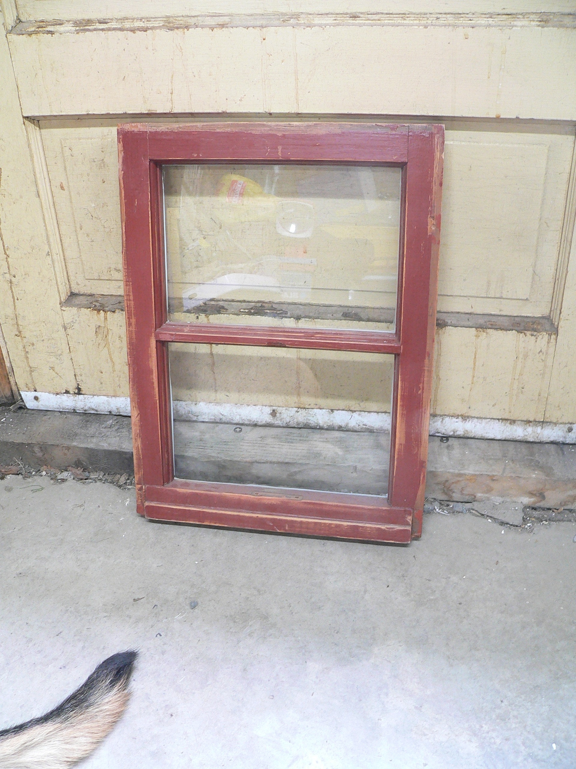 fenêtre antique a 2 carreaux # 12108.9