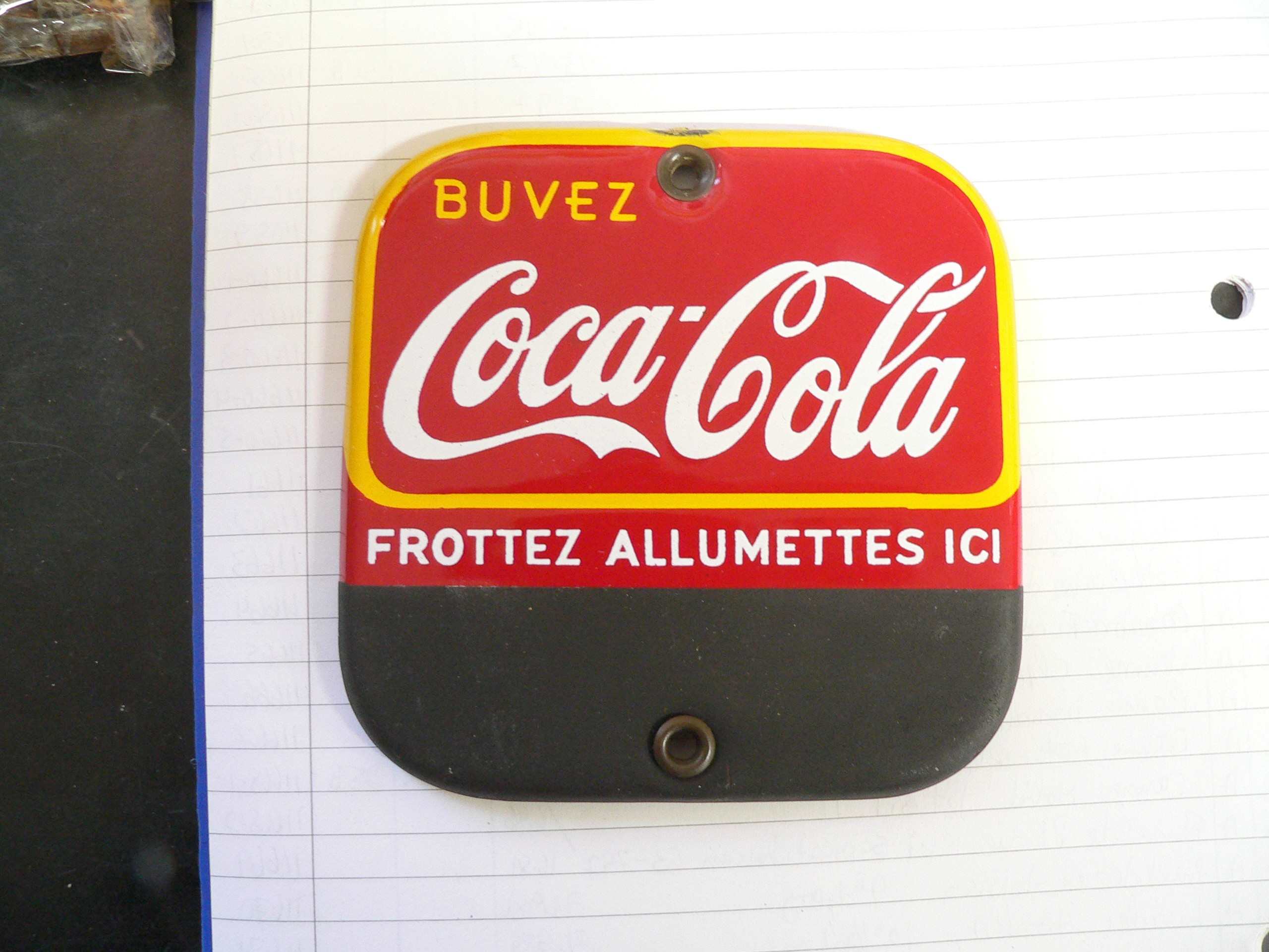 Gratte allumette coca cola # 12389