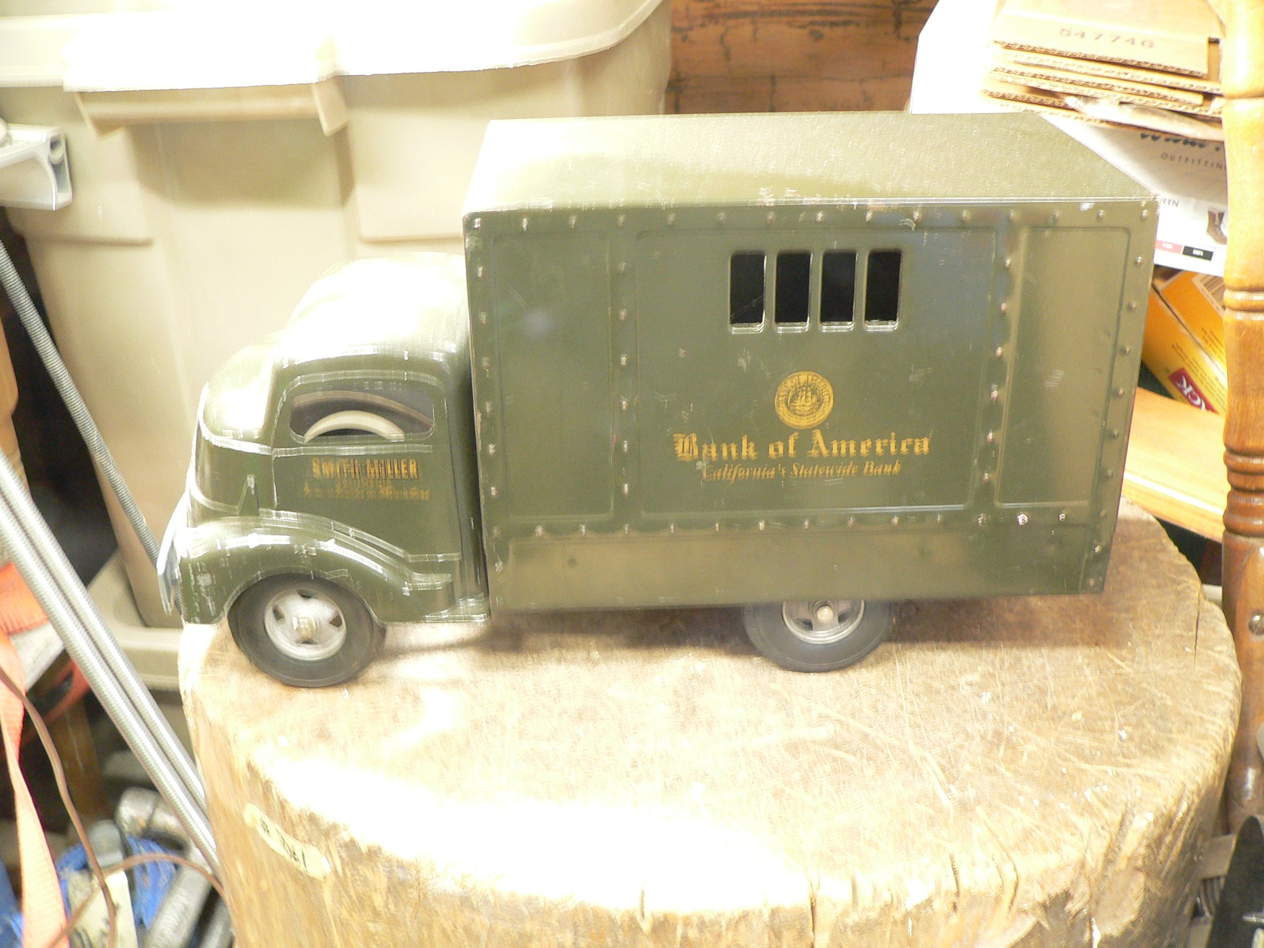 Camion antique bank of america # 12398.2 