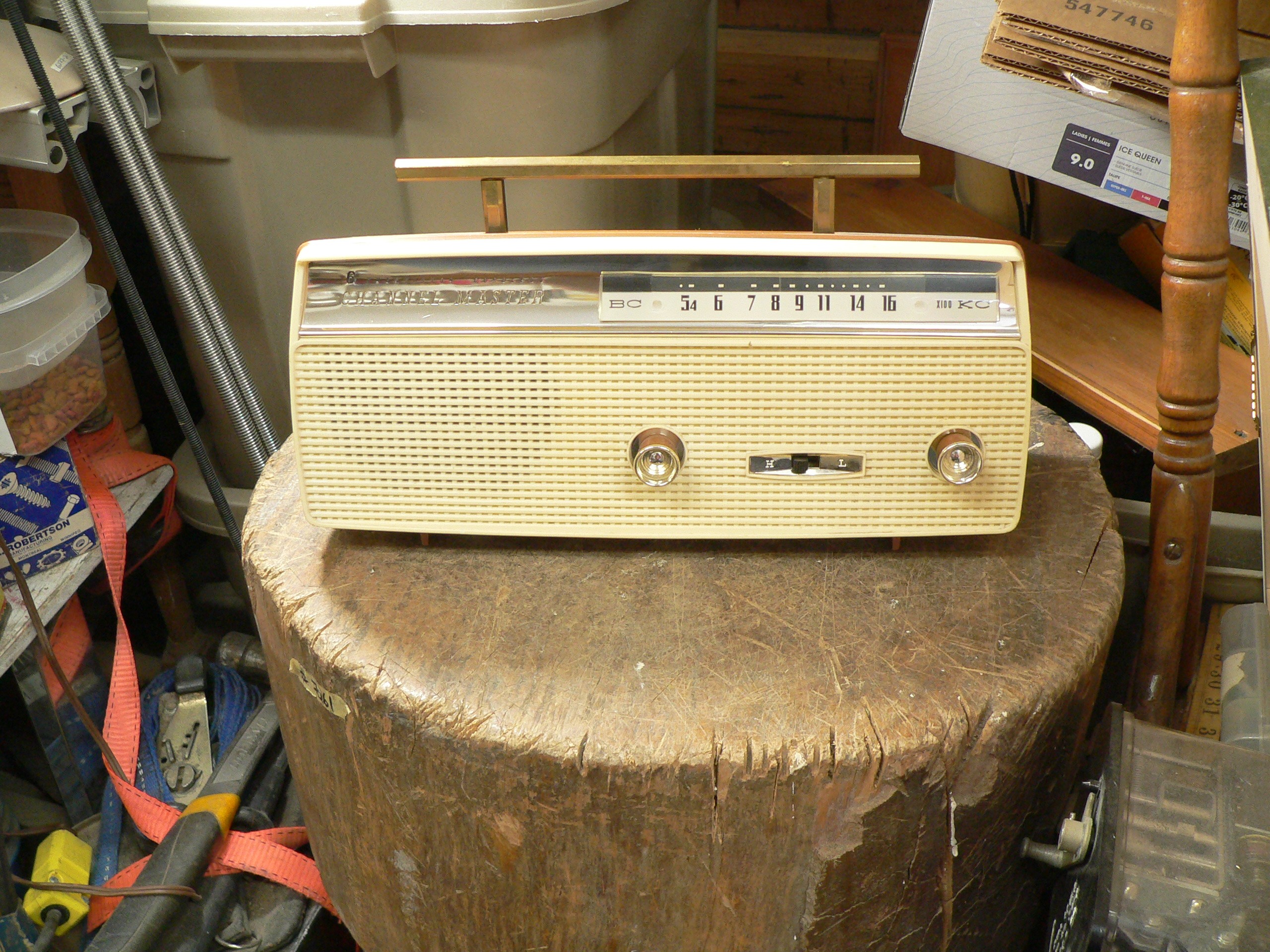 Très beau radio antique # 12440