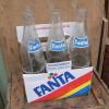 6 pack vintage de fanta avec 6 bouteille fanta # 5802.4 