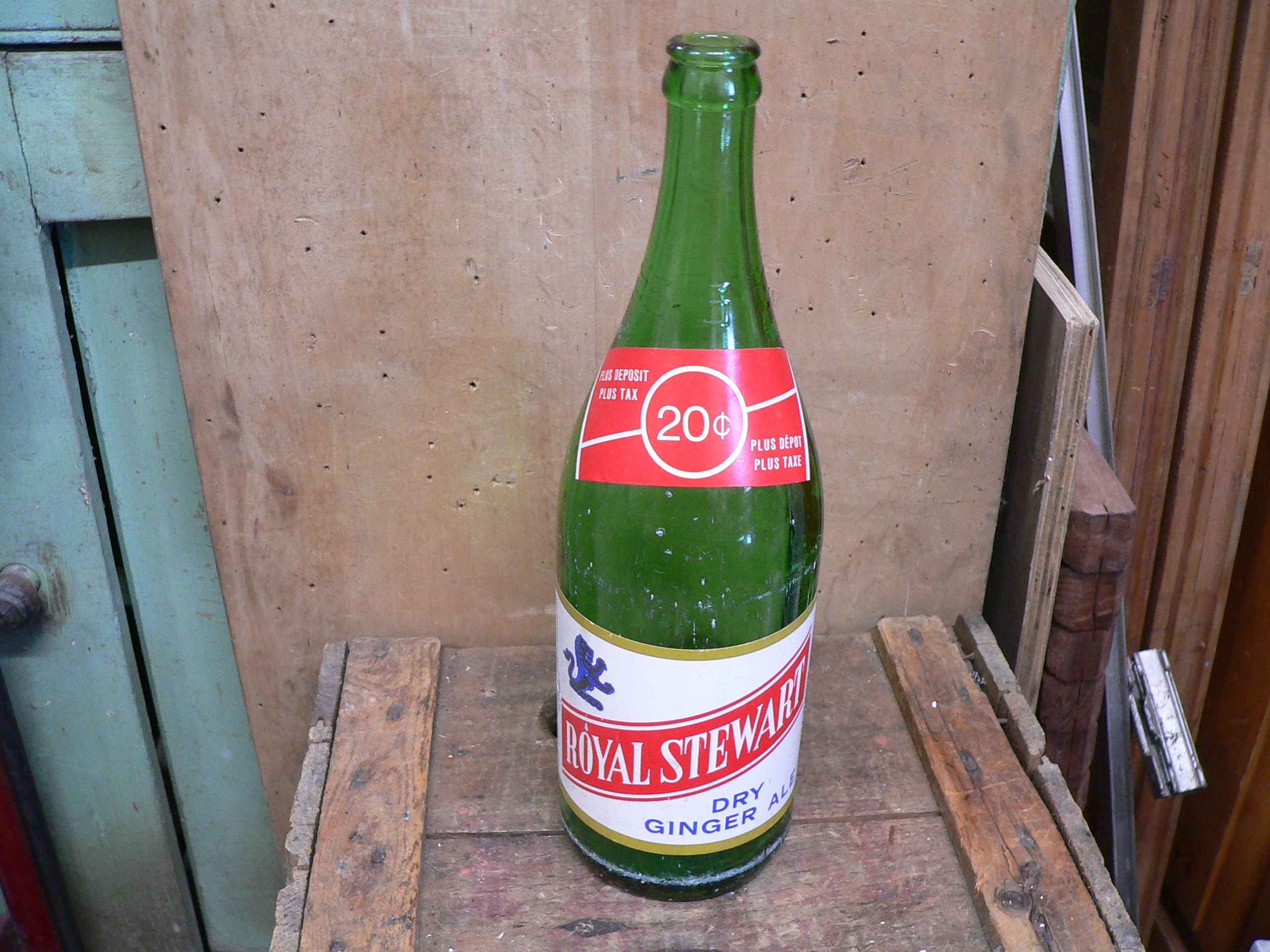 Bouteille antique royal stewart dry ginger ale # 6050.2