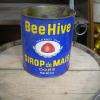 Canne de sirop de mais bee hive vintage # 7017.1