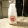 Bouteille antique de lait # 9776.4