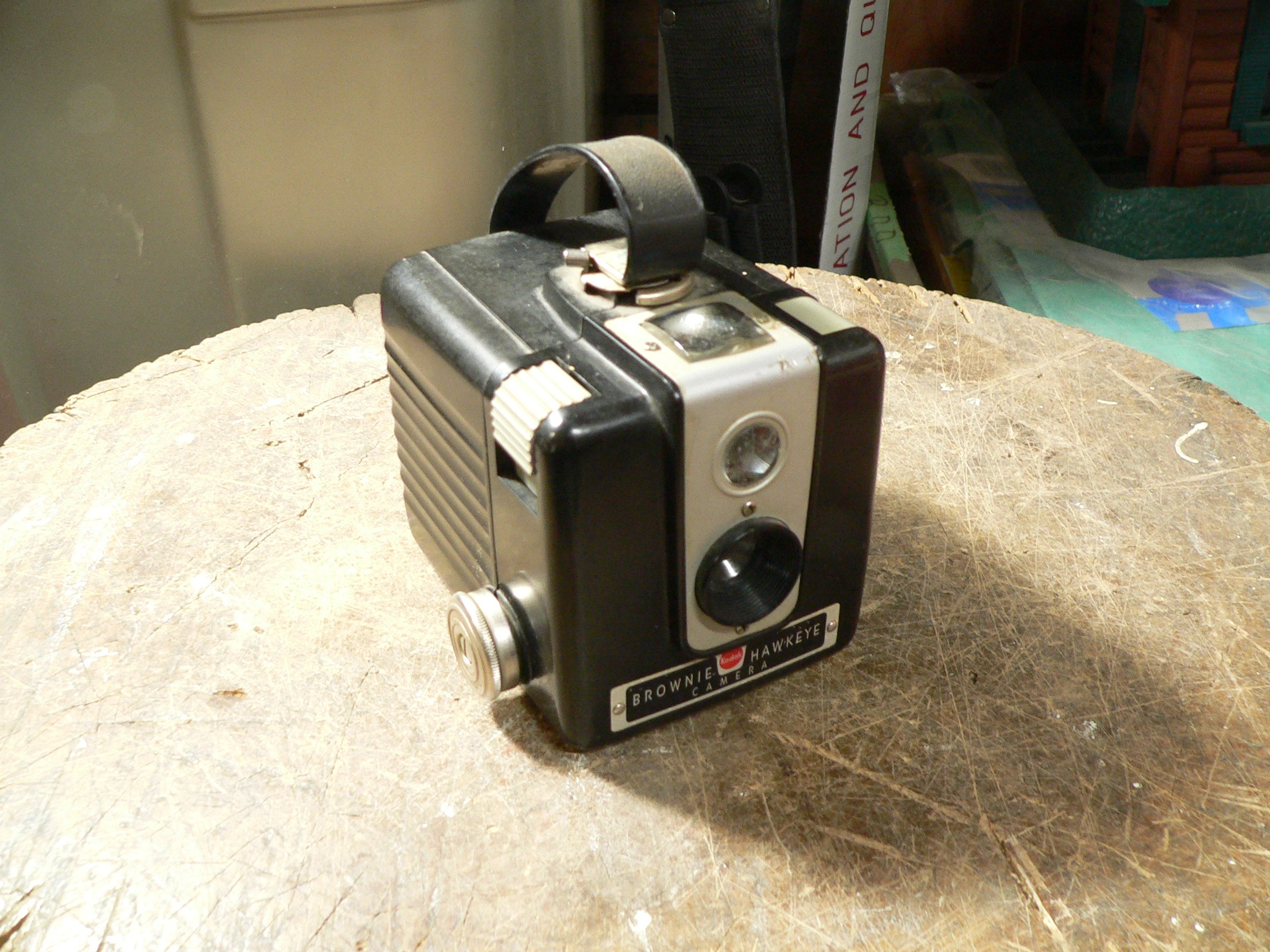 Camera kodak brownie antique hawkeye # 9822 